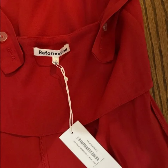 Reformation Red Maxi Dress - Picture 2 of 3